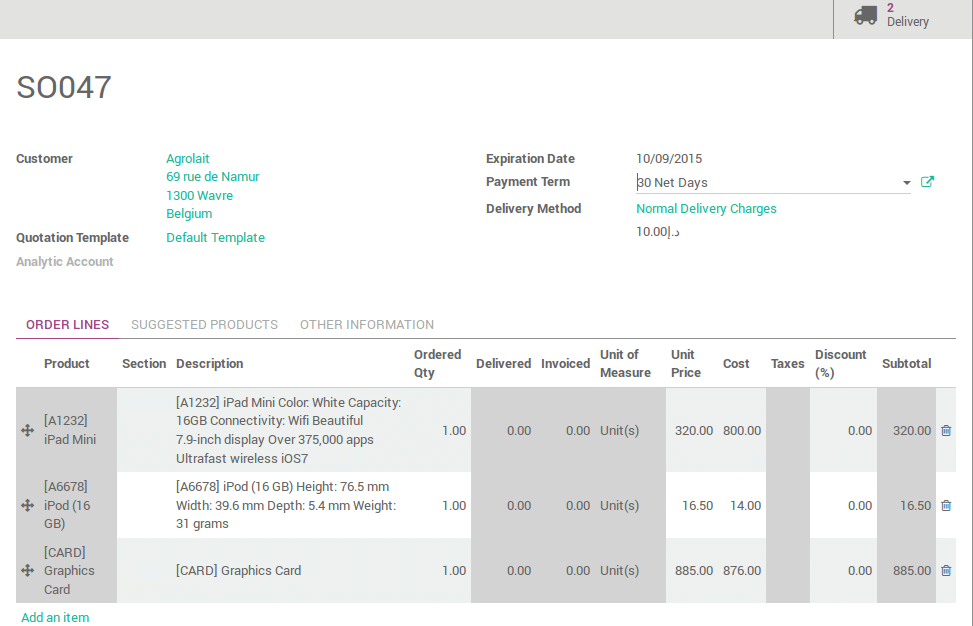 Odoo CMS - a big picture