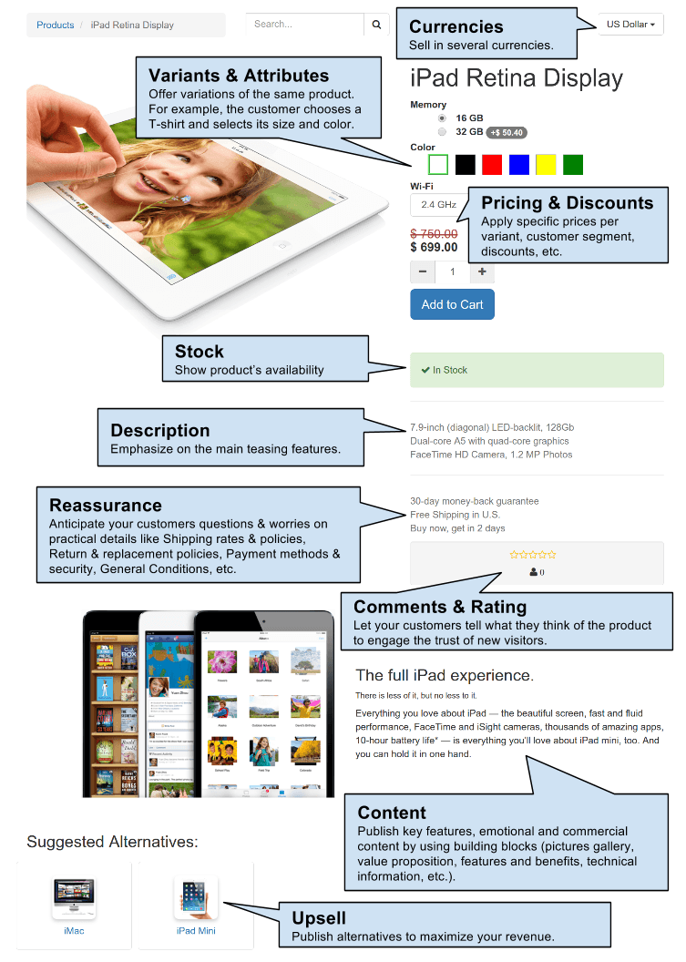 Odoo CMS - a big picture