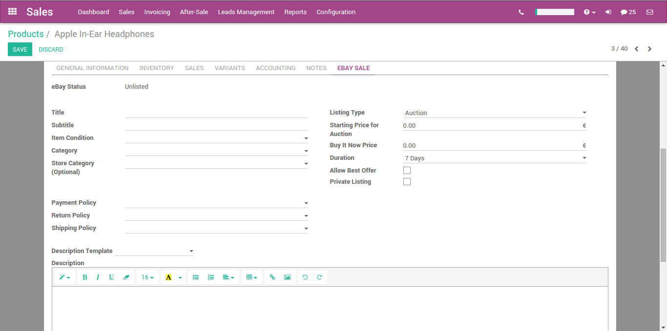 Odoo CMS - a big picture