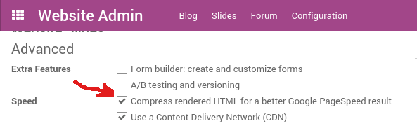 Odoo CMS - a big picture