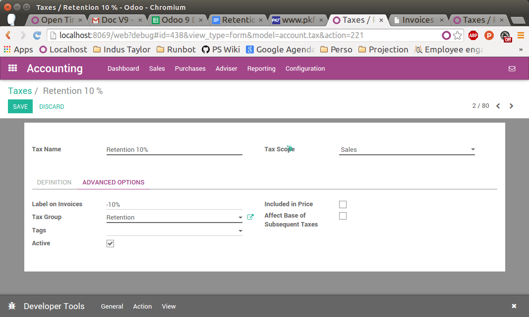 Odoo CMS - a big picture